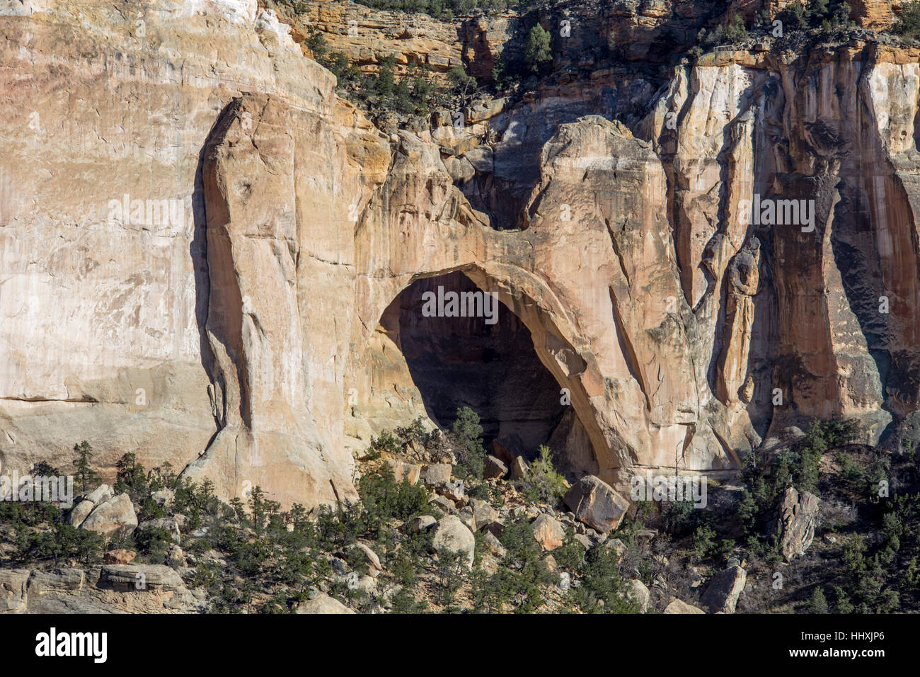 La Ventana arche naturelle, El Malpais National Conservation Area Banque D'Images