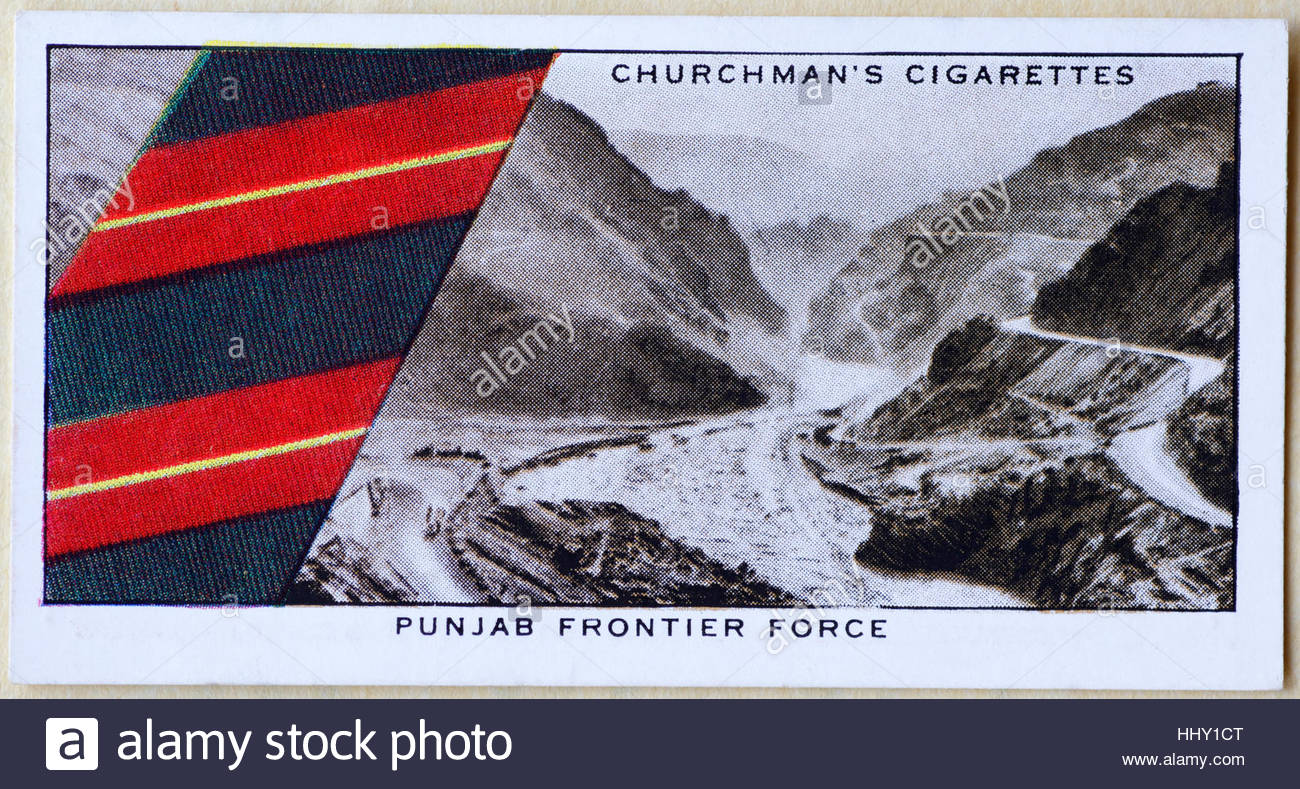 Punjab Frontier vigueur tie Banque D'Images