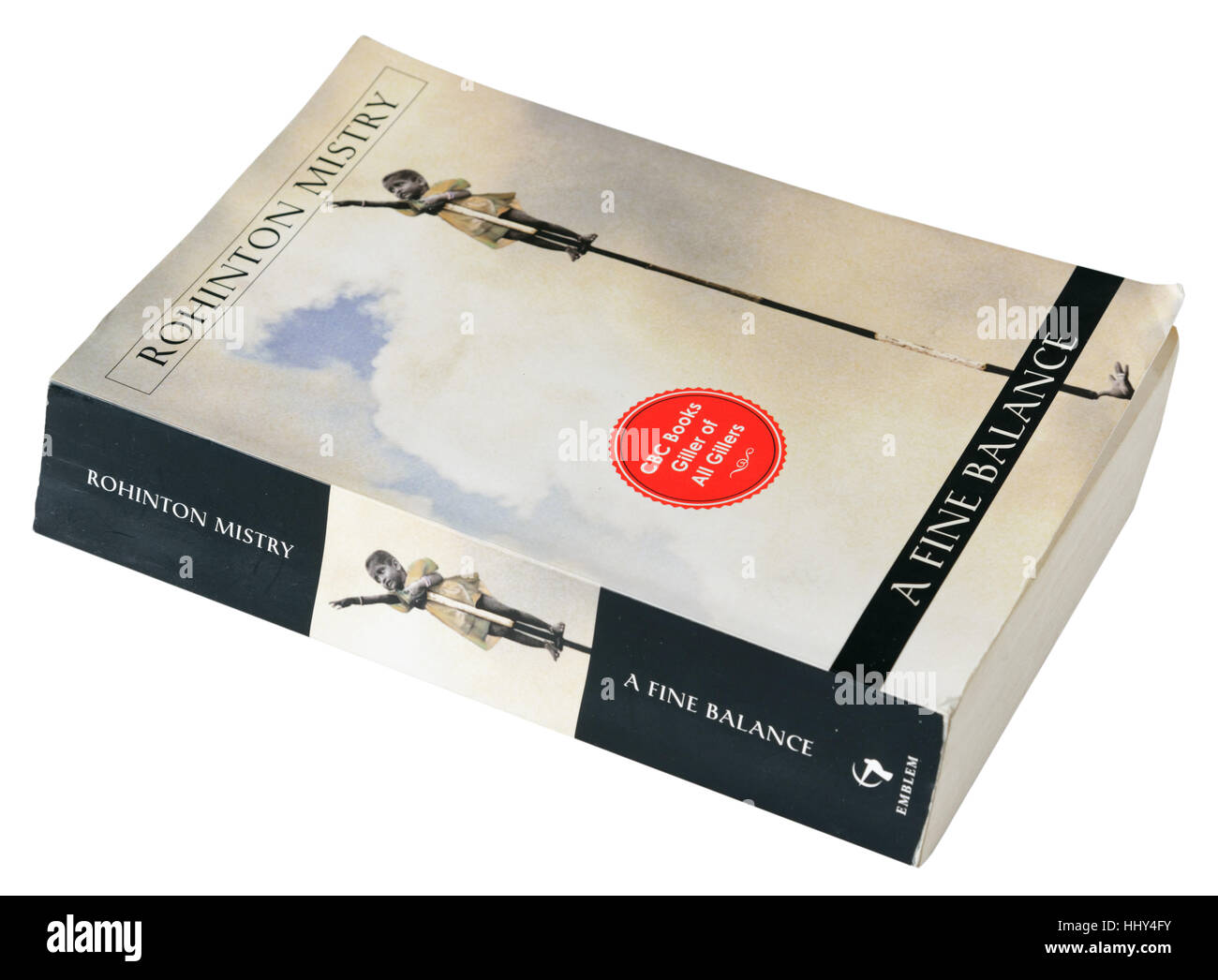 Un bel équilibre par Rohinton Mistry Banque D'Images
