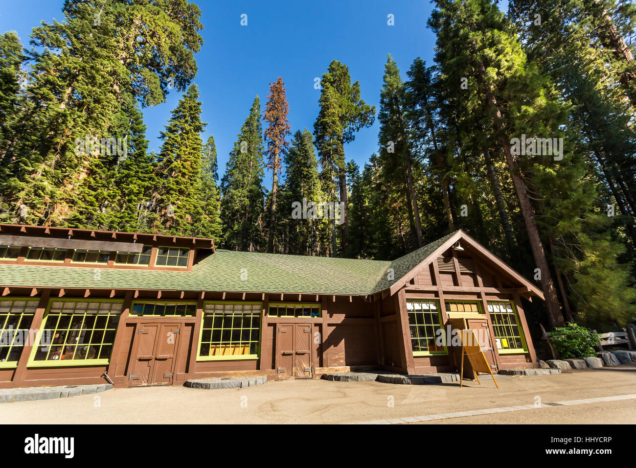 Motel de la route aux usa. Banque D'Images