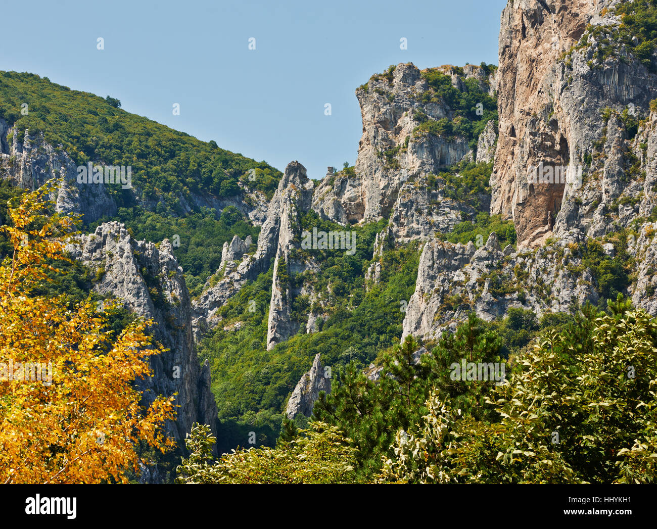 La Bulgarie, paysage, paysage, campagne, nature, pierre, l'été ...