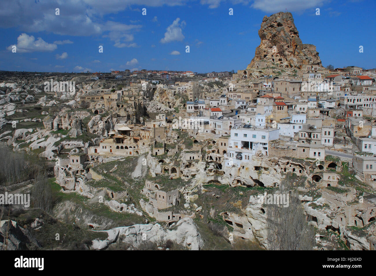 Rock, la Turquie, de la vue, vue, perspective, perspective, vista, panorama, lookout, Banque D'Images