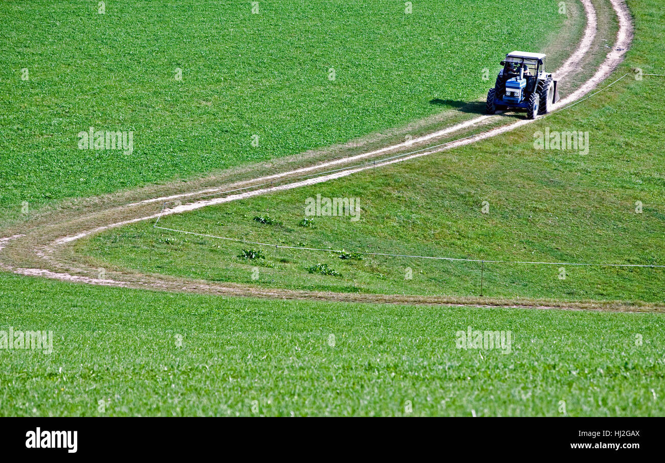 Emploi, environnement, agriculture, environnement, Hill, de l'industrie, les machines, la masse, Banque D'Images