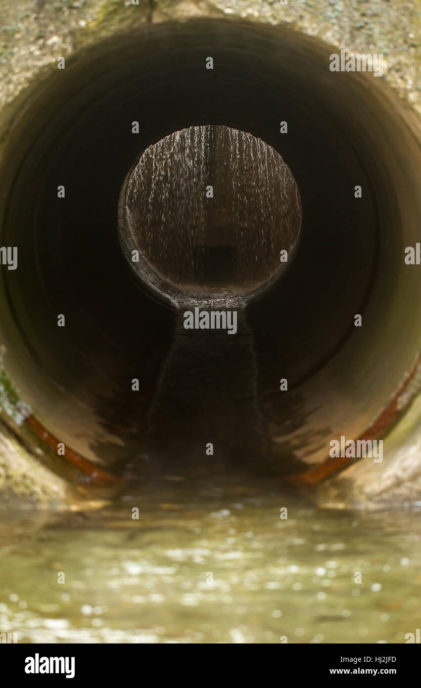 L'industrie, de vidange, tuyau, canal, plomberie, tube, l'eau, évier, bleu, monument, Banque D'Images