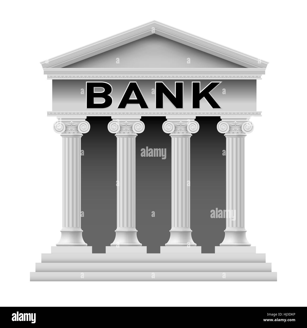 Banque, établissement de crédit, dollar, dollar, de la culture, de l'isolé, pierre, monnaie, Banque D'Images