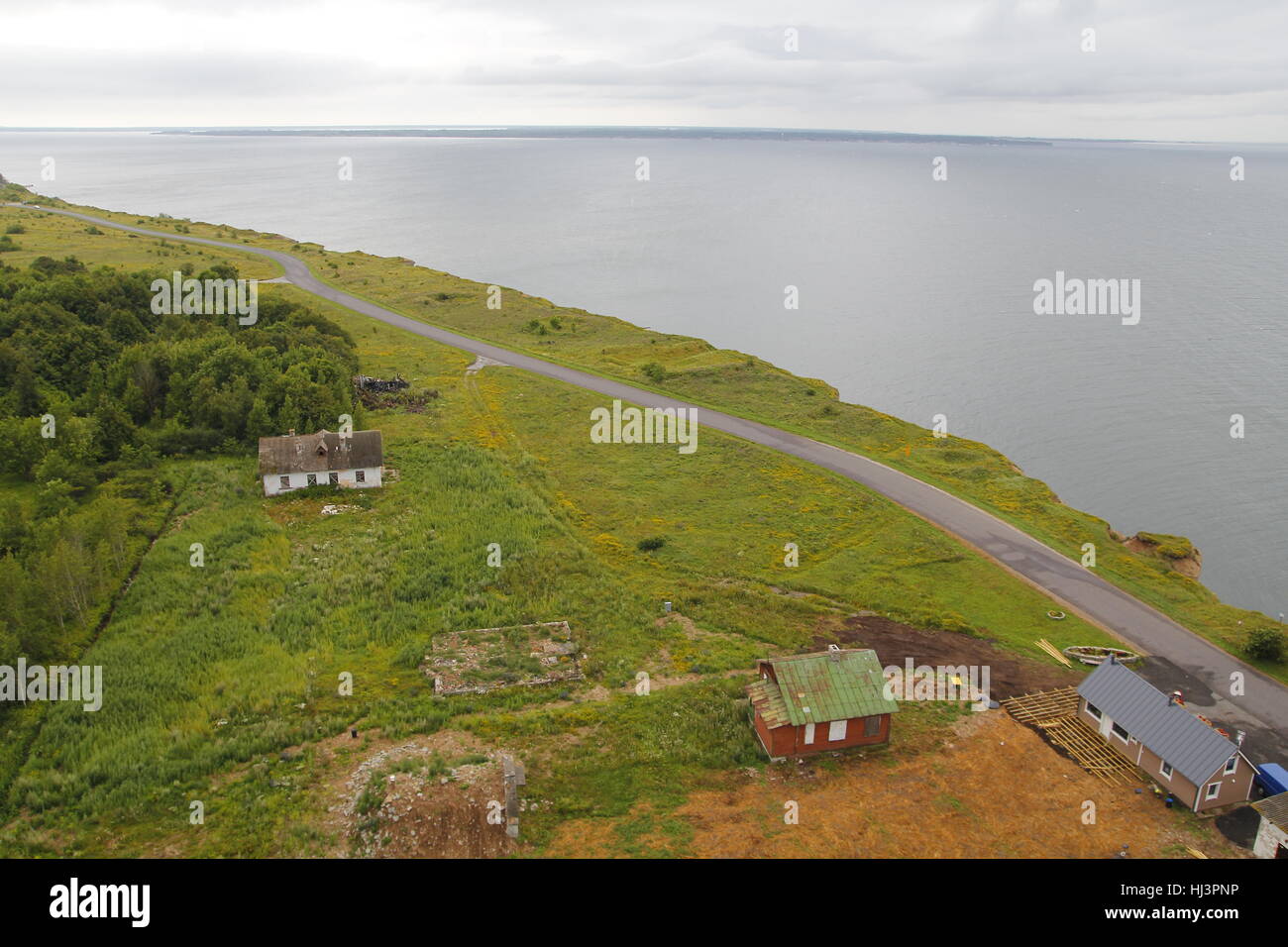 Côte Verte en Estonie Banque D'Images
