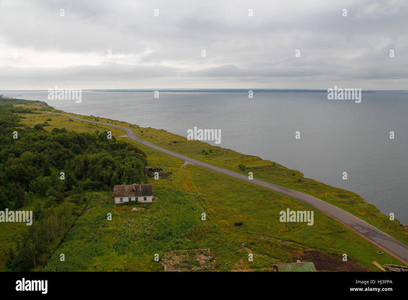 Côte Verte en Estonie Banque D'Images