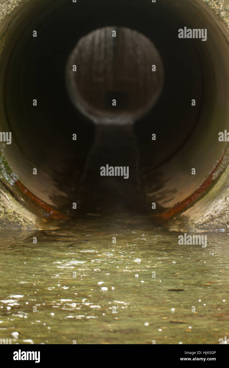 L'industrie, de vidange, tuyau, canal, plomberie, tube, l'eau, évier, bleu, monument, Banque D'Images