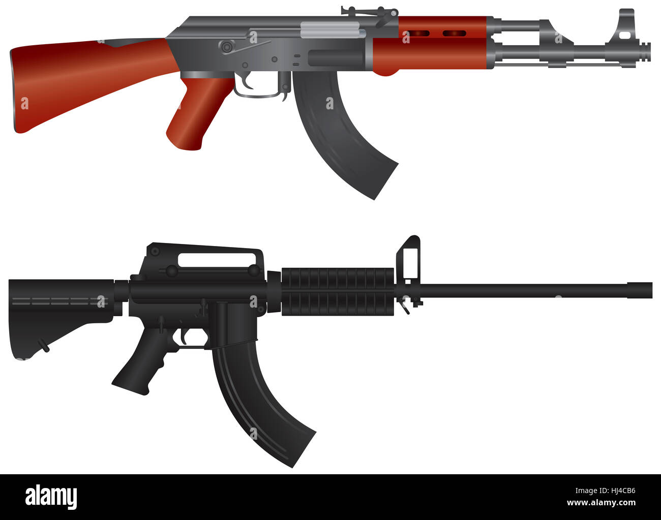 Fusil, arme, bras, automatique, armes à feu, agression, isolé, le bois, l'ours, de l'armée, Banque D'Images