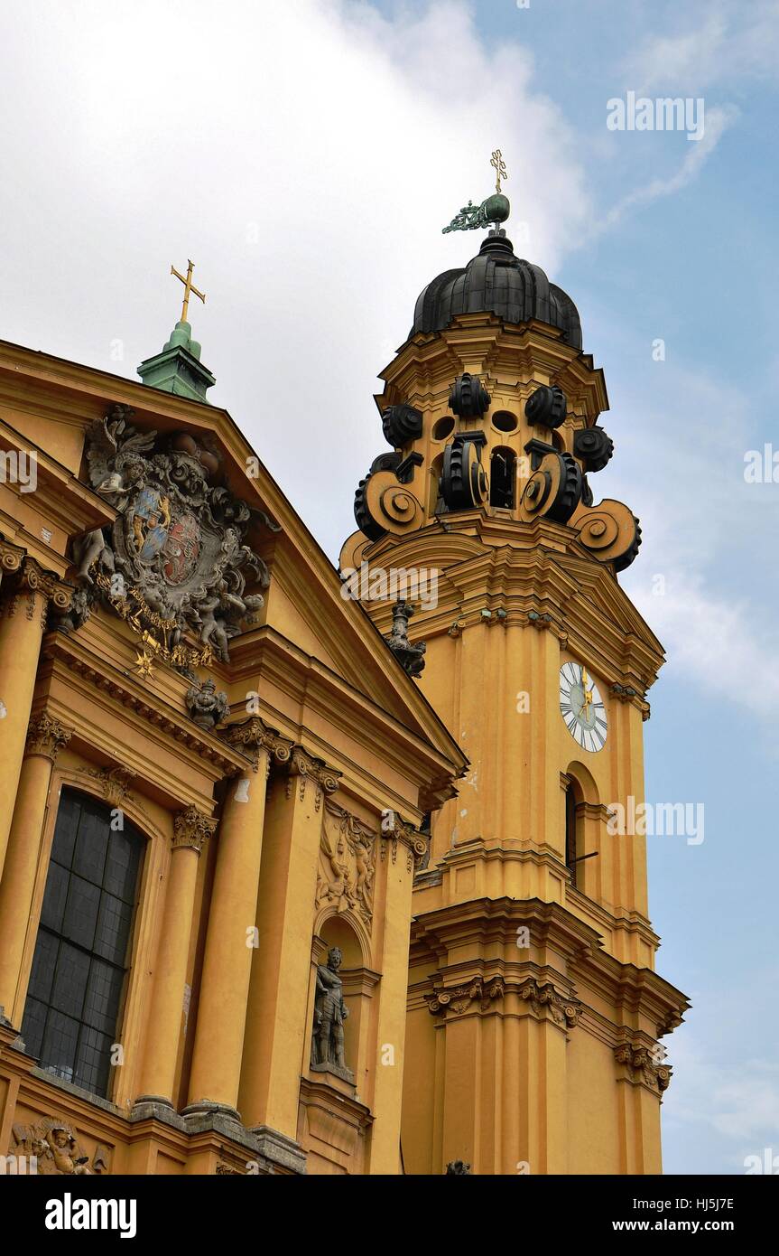 theatinerkirche Banque D'Images