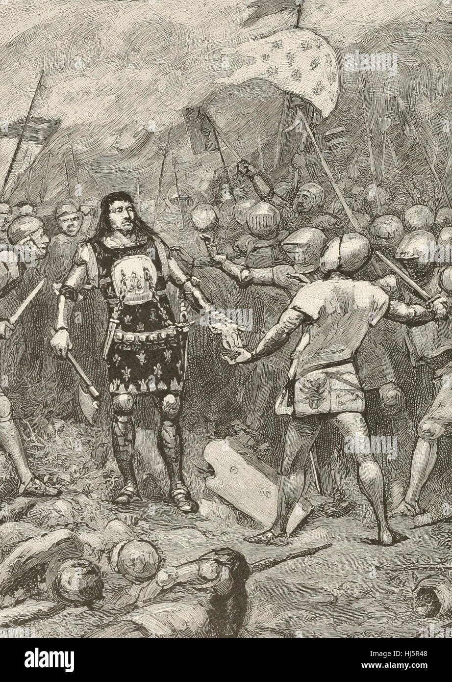 Pendant la guerre de cent ans Banque de photographies et d’images à