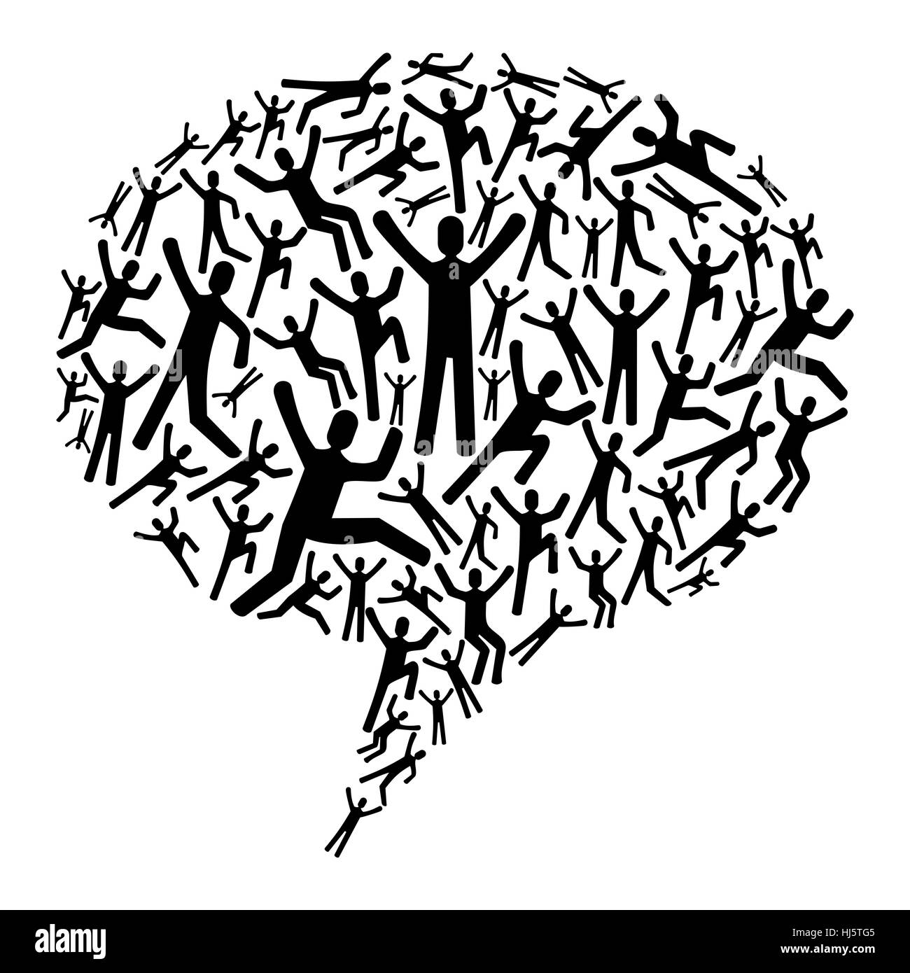 Femme, conversation, parler, parler, parle, parle, parle, parle, chat, Banque D'Images