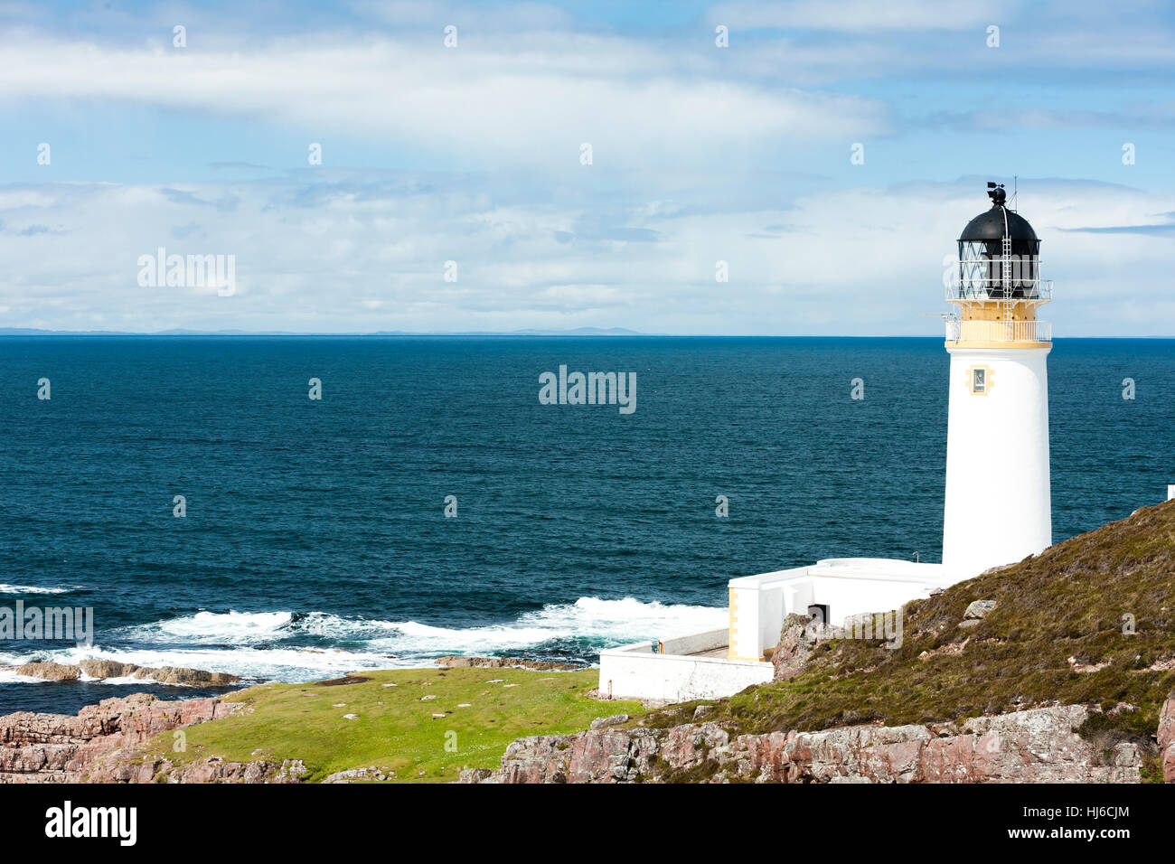 Style de construction, architecture, architectural, Ecosse, phare, Banque D'Images