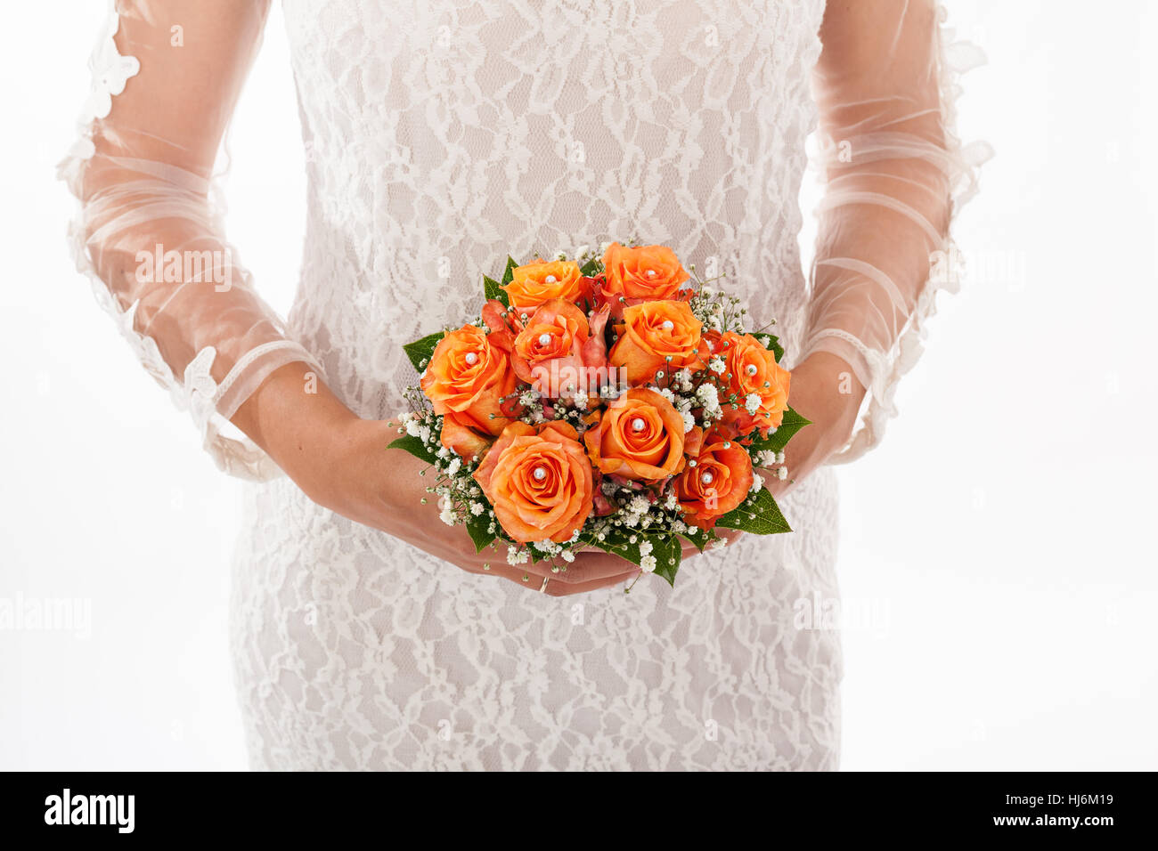 Bouquet de mariée Banque D'Images