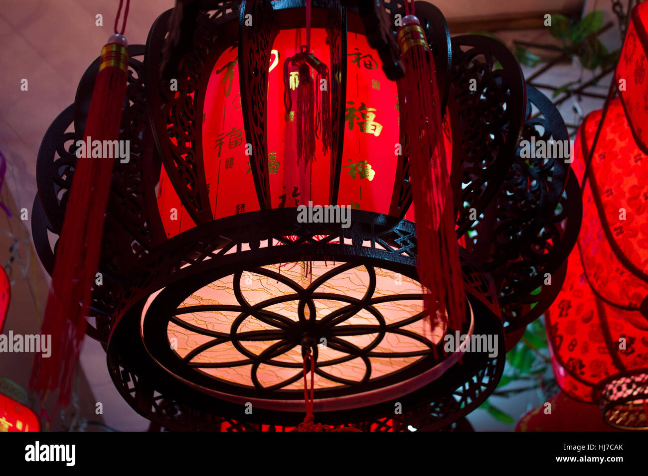 Lanterne chinoise Banque D'Images