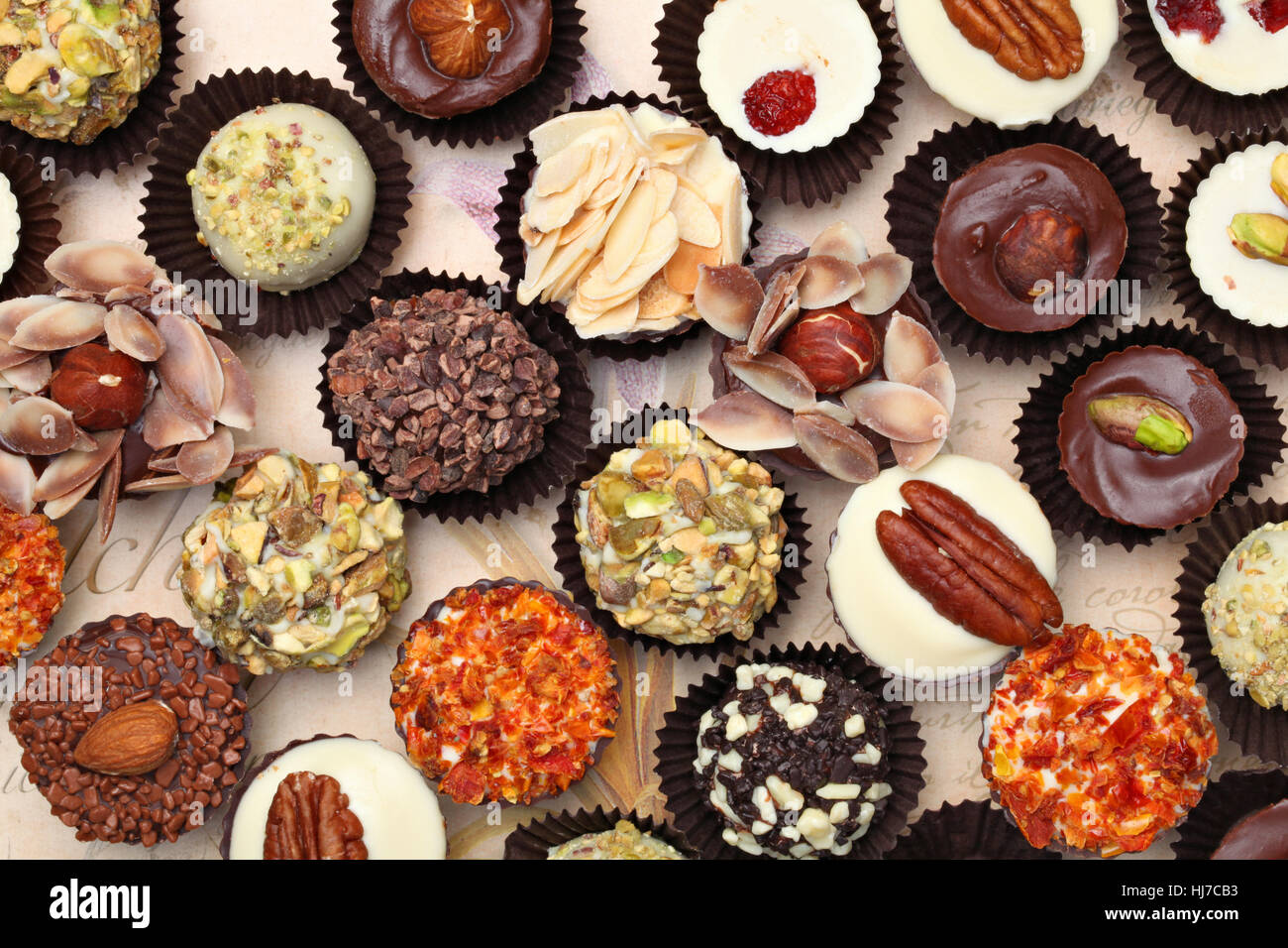 Image en arrière-plan de délicieux chocolat artisanal texture Banque D'Images