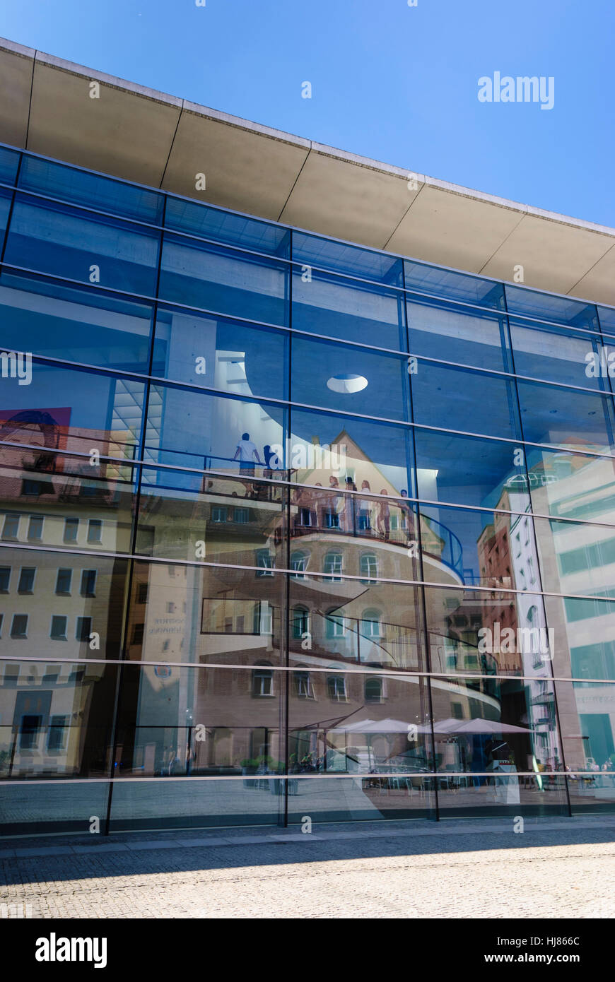 Nürnberg, Nuremberg : Nouveau Musée d'Art et Design, Mittelfranken, Middle Franconia, Bayern, Bavière, Allemagne Banque D'Images