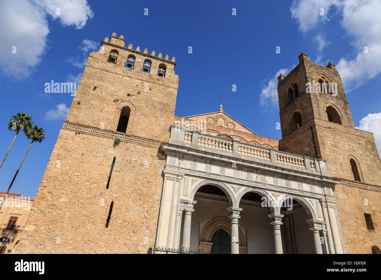 Duomo de Monreale, Sicile Banque D'Images