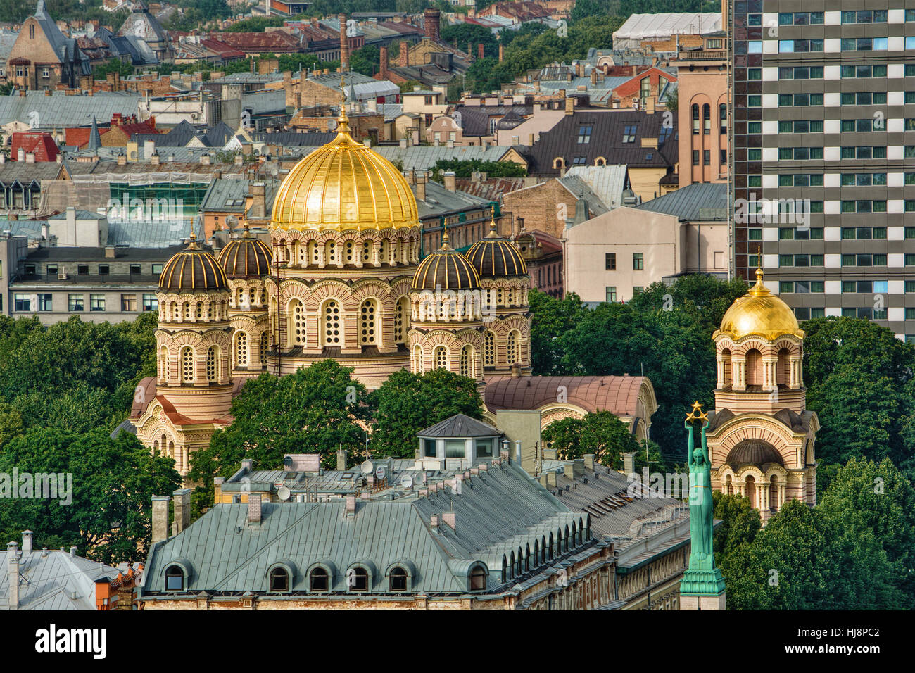 La cathédrale de la nativité, Riga, Lettonie Banque D'Images