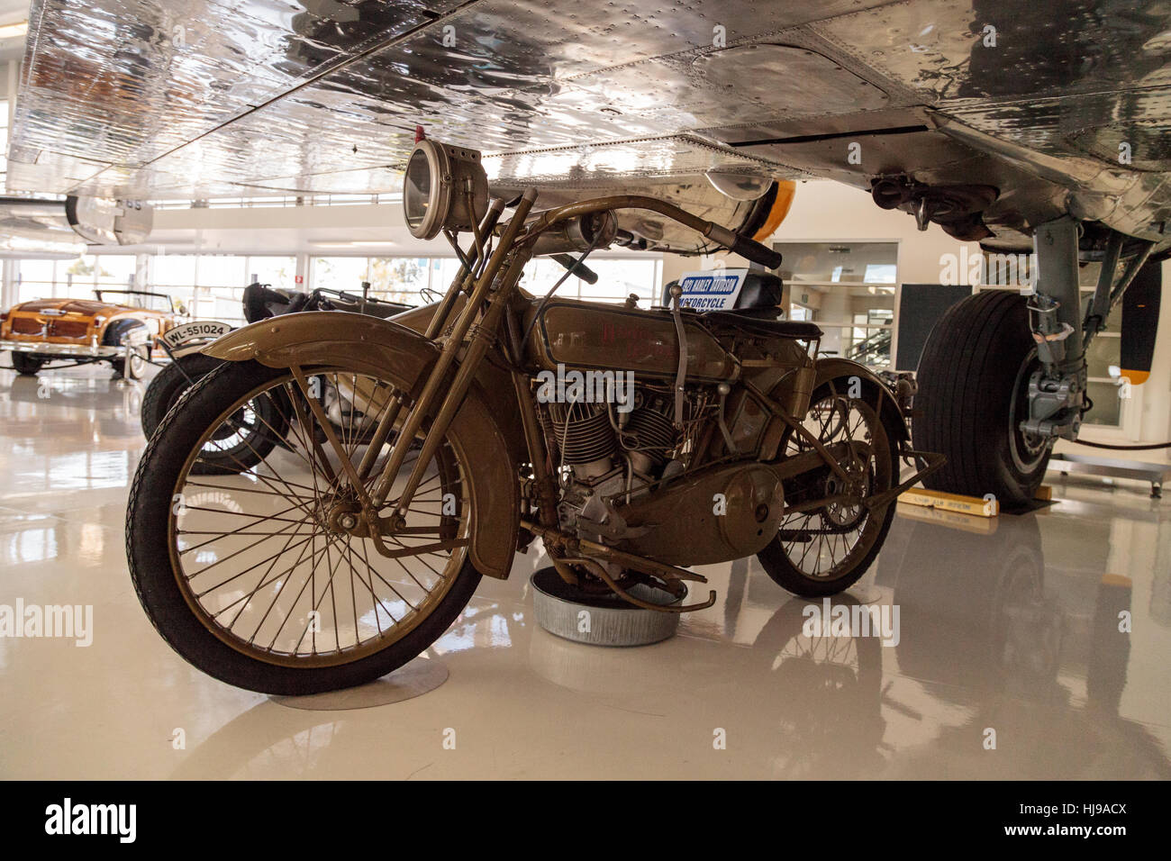 Classic harley davidson motorcycle Banque de photographies et d’images ...