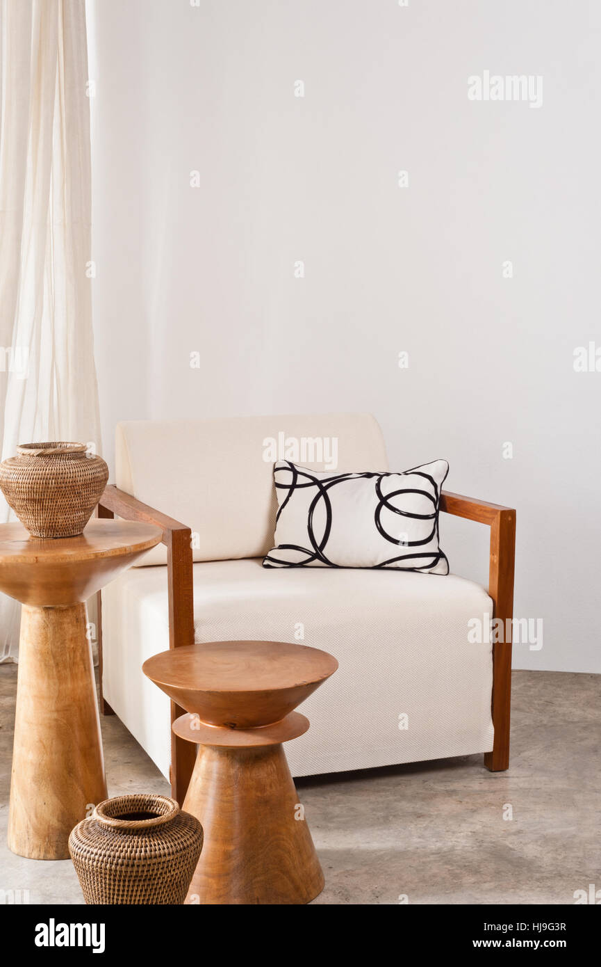 Fauteuil, maison, édifice, la vie, l'existence, exister, vivre, vivre, vivre, Banque D'Images