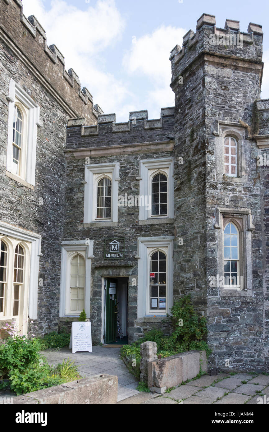 Tavistock, Musée de la porte de la Cour, Guildhall Square, Tavistock, Devon, Angleterre, Royaume-Uni Banque D'Images