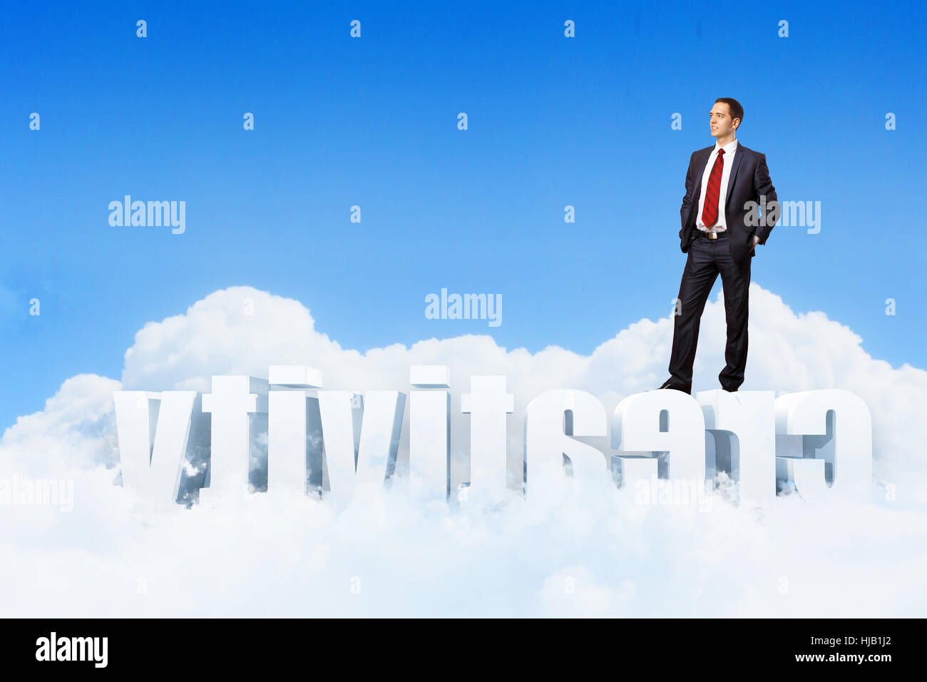 L'innovation et la créativité concept. Partie d'une série de concepts d'affaires. Banque D'Images