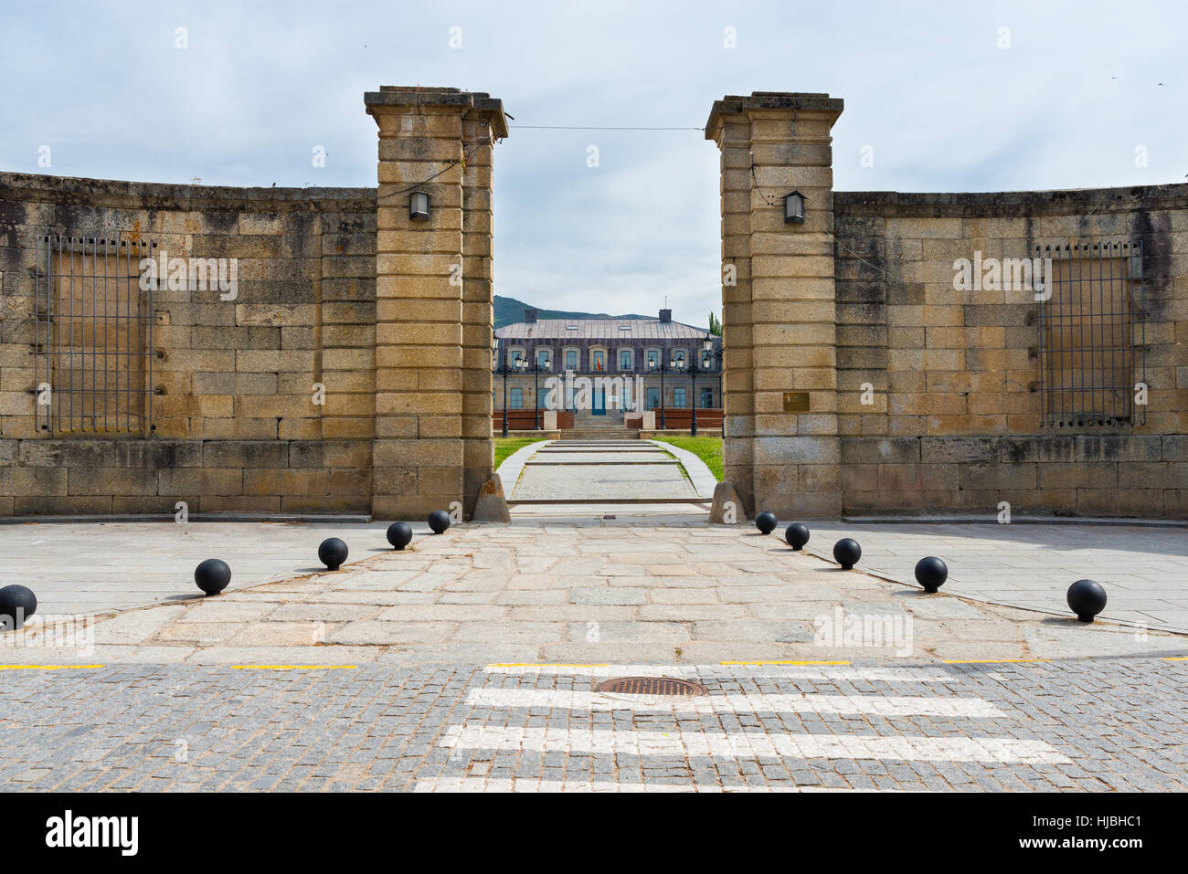 Piedrahita, Espagne - 5 juillet, 2015:Alba Dukes Palace, Piedrahita ville, Castilla y Leon, Espagne. Banque D'Images