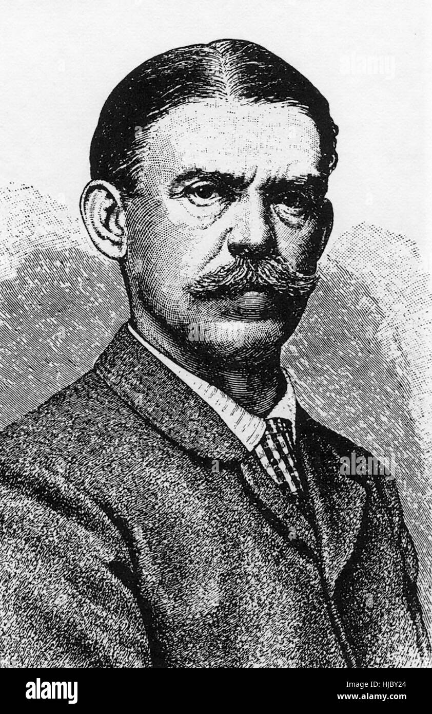 GEORG SCHWEINFURTH (1836-1925) Botaniste et ethnologue Banque D'Images