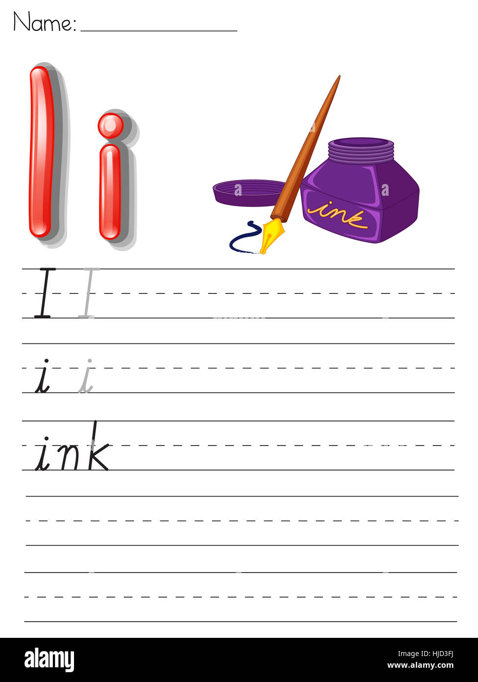 Écrire, écrit, écrit, écrit, de l'éducation, de liquide, de la couleur, des lignes, des lettres, de la police, Banque D'Images