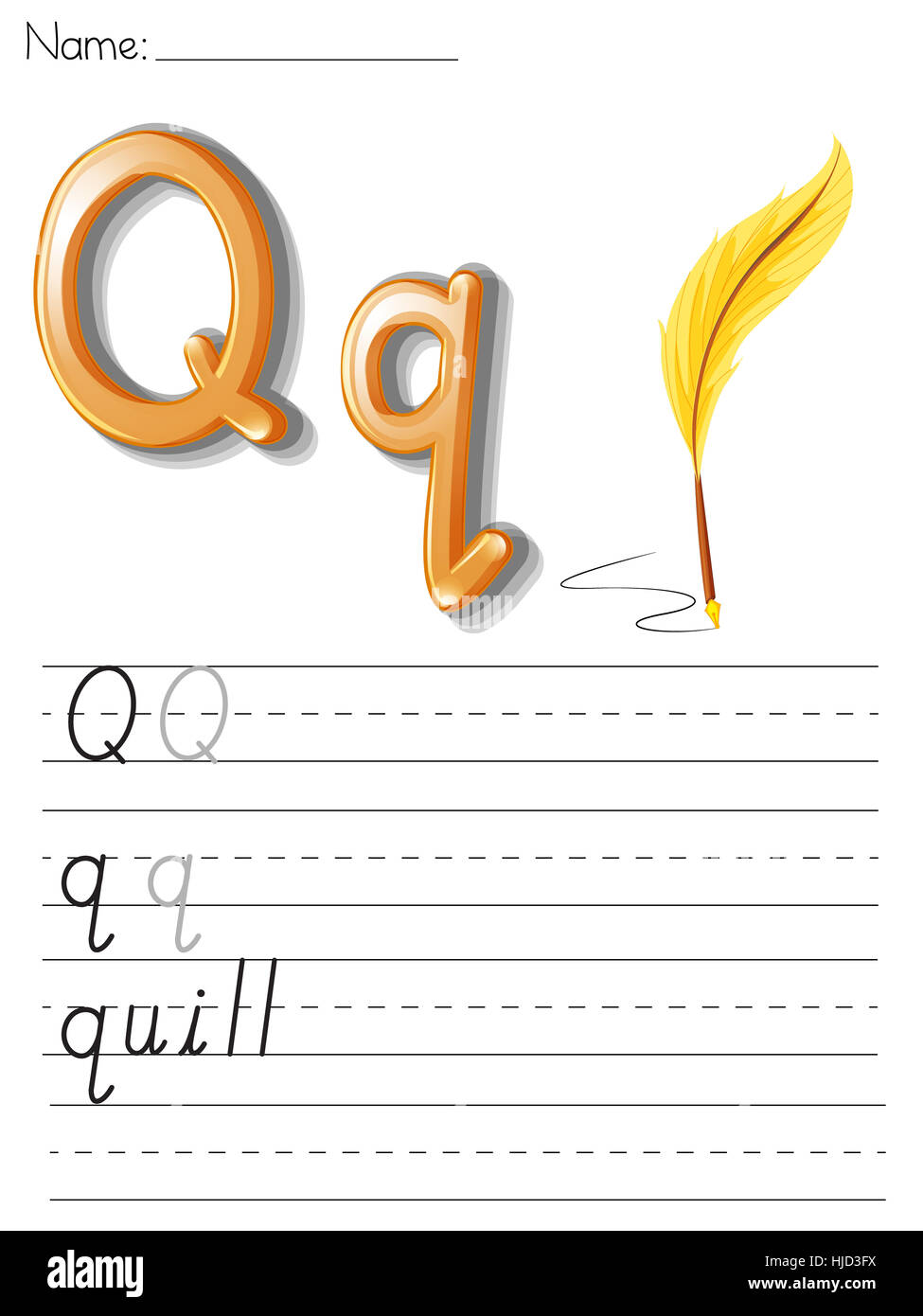 Écrire, écrit, écrit, écrit, objet, l'éducation, de la couleur, des lignes, des lettres, de la police, Banque D'Images