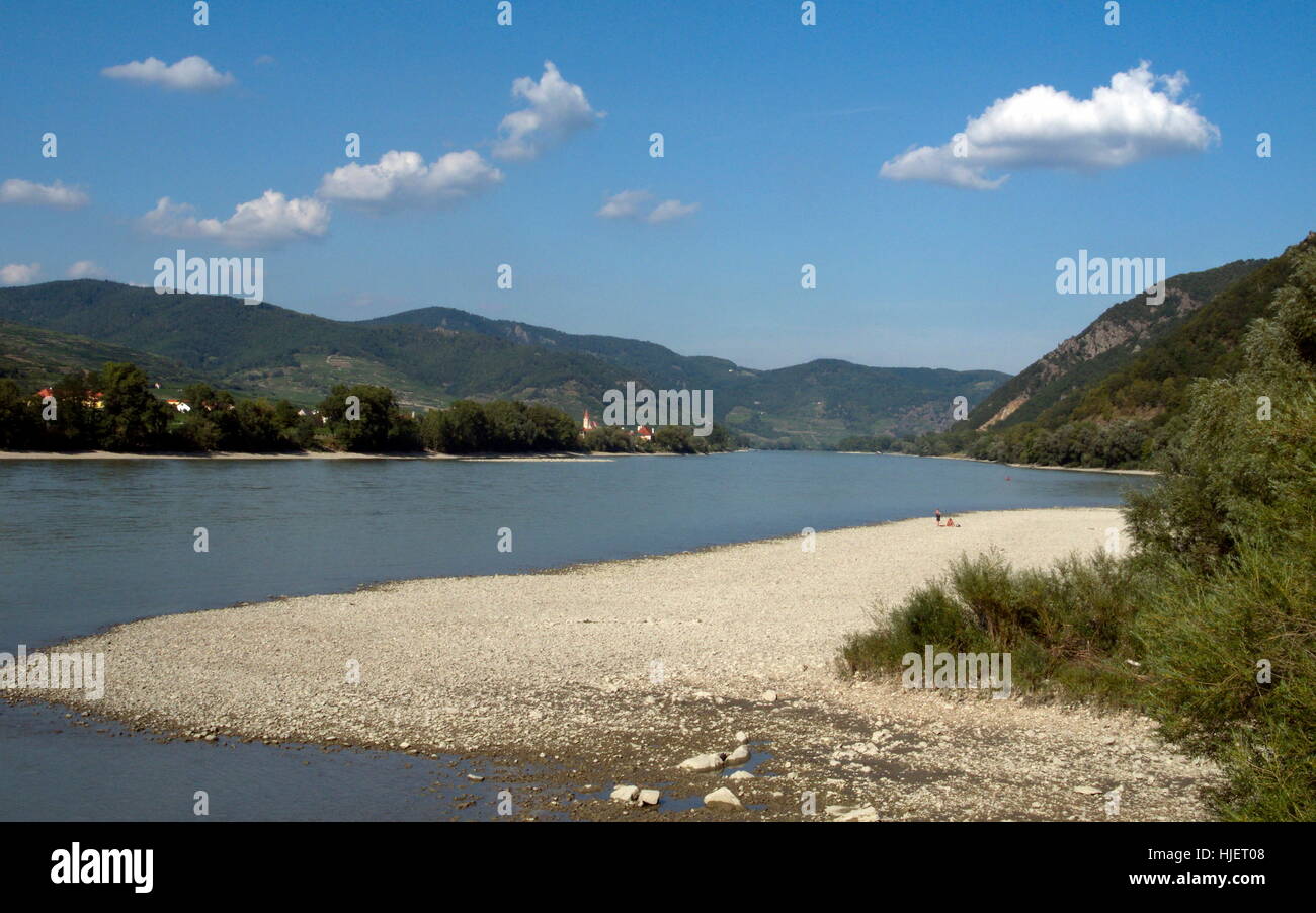 Le Danube à spitz Banque D'Images