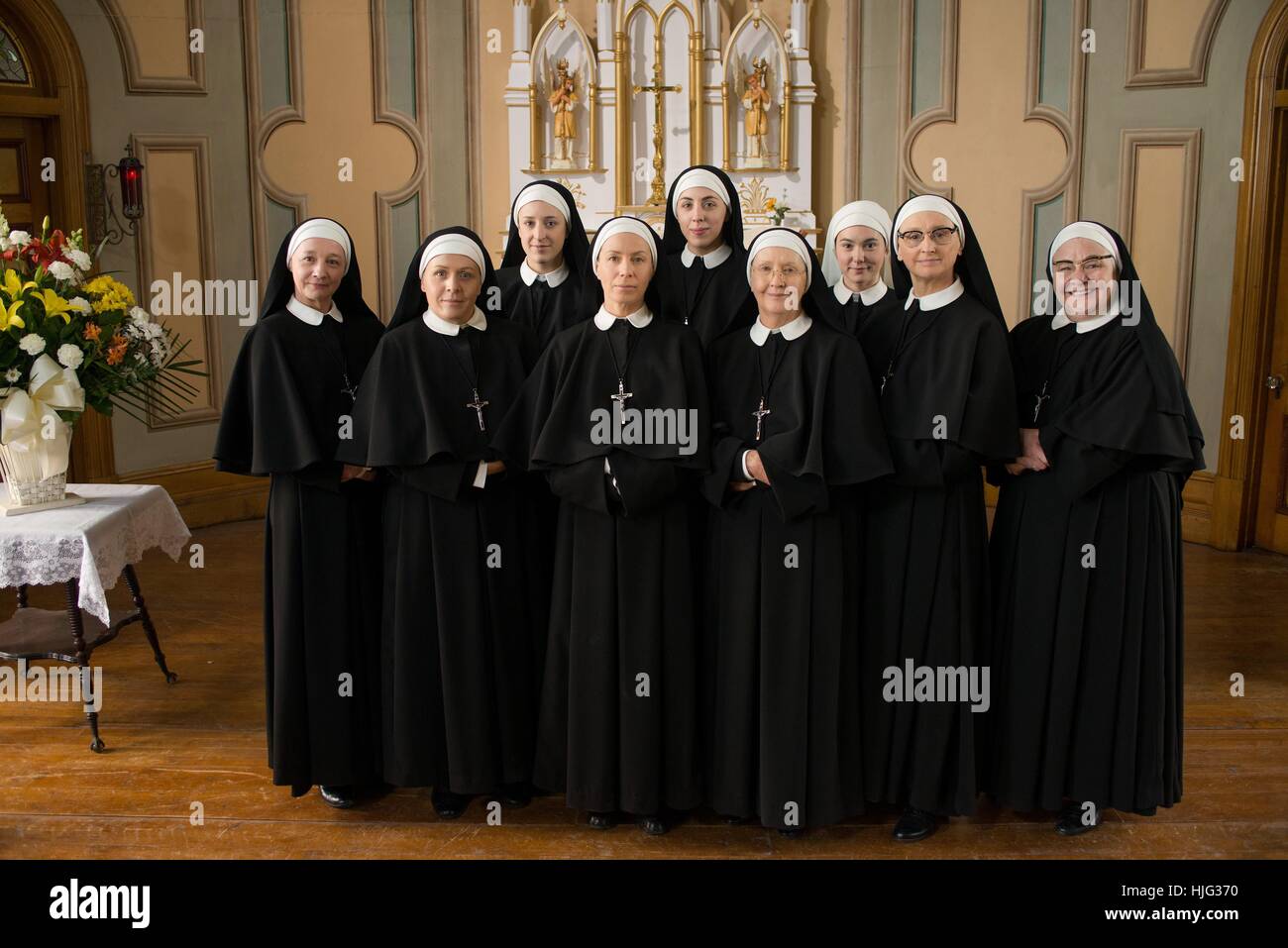 La passion d'Augustine Année : 2015 Réalisateur : Léa Pool Canada Pierrette Robitaille, Valérie Blais, Céline Bonnier, Andrée Lachapelle, Diane Lavallée Banque D'Images