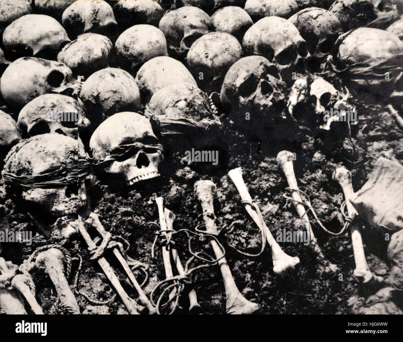 Site Memorial The Killing Fields - Musée de Choeung Ek Cambodge ( fosse commune des victimes de Pol Pot - régime Khmer Rouge1975 - Banque D'Images Site Memorial The Killing Fields - Musée de Choeung Ek Cambodge ( fosse commune des victimes de Pol Pot - régime Khmer Rouge1975 - Banque D'Images