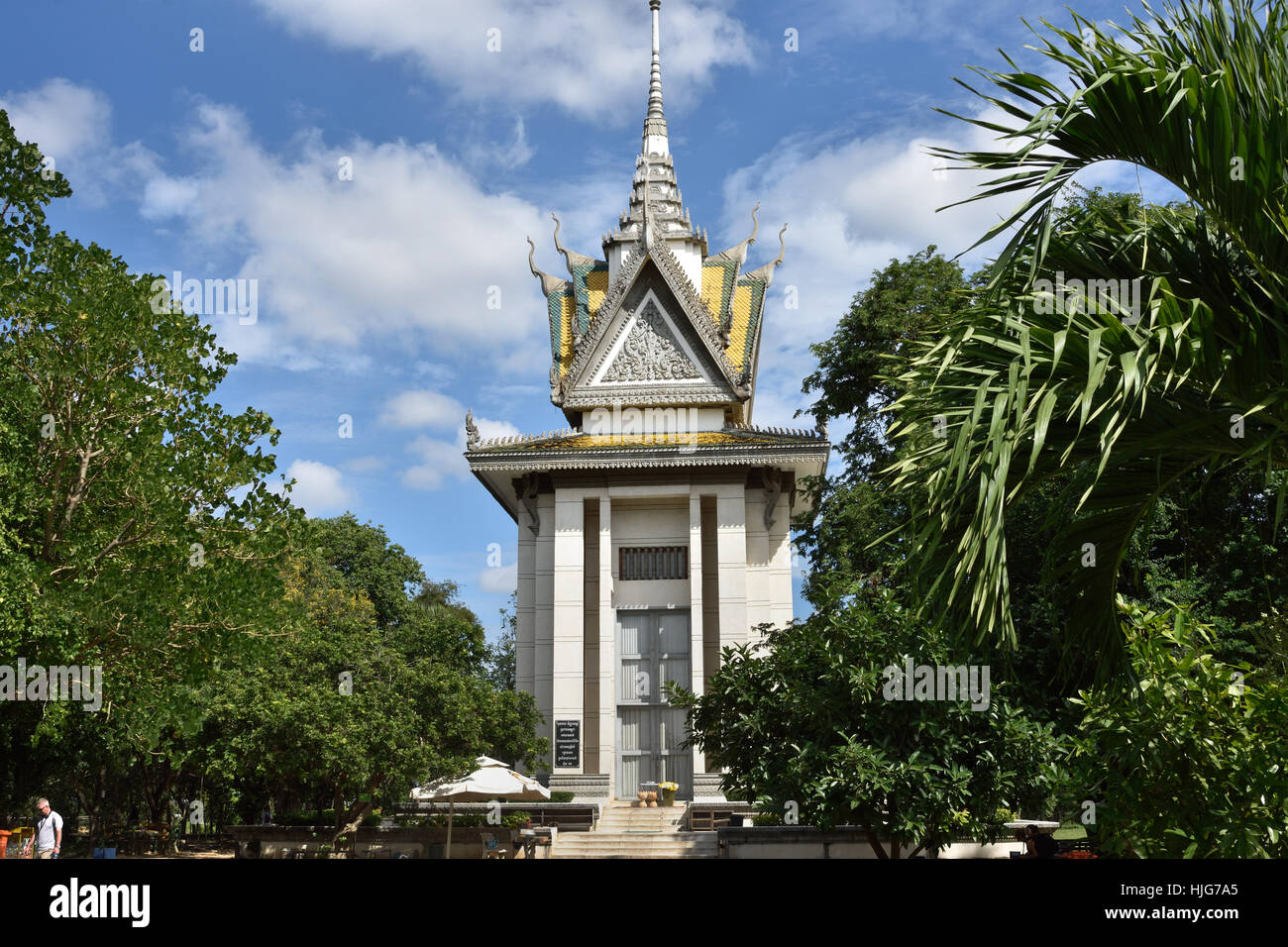 Site Memorial The Killing Fields - Musée de Choeung Ek Cambodge ( fosse commune des victimes de Pol Pot - régime Khmer Rouge1975 - Banque D'Images