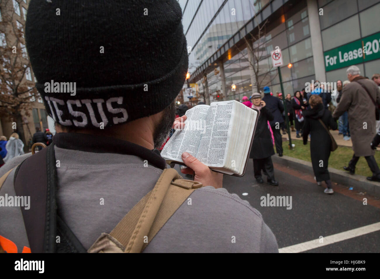évangélisation dans la rue Banque de photographies et d’images à haute