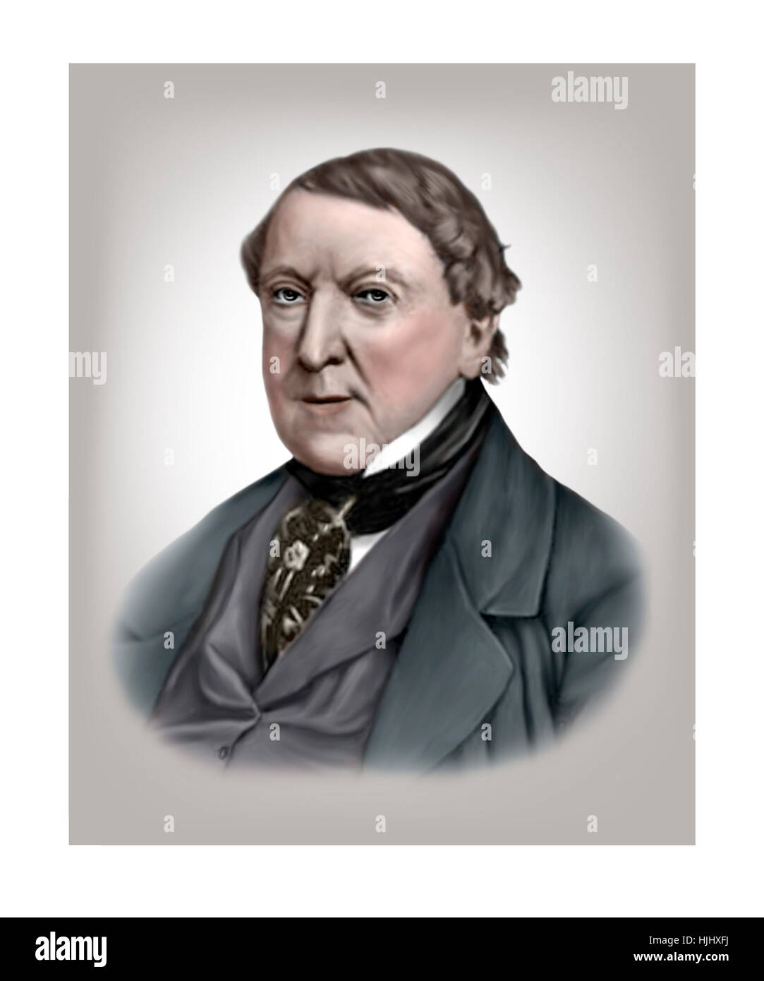 Gioachino Rossini, 1792-1868, compositeur Banque D'Images