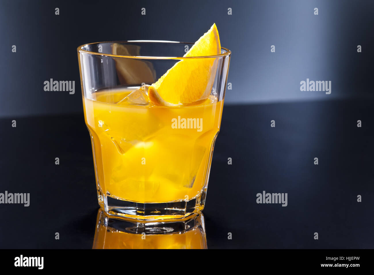 Discothèque, bar, taverne, verre, calice, tumbler, Orange, boisson, boire, bavoirs, Banque D'Images
