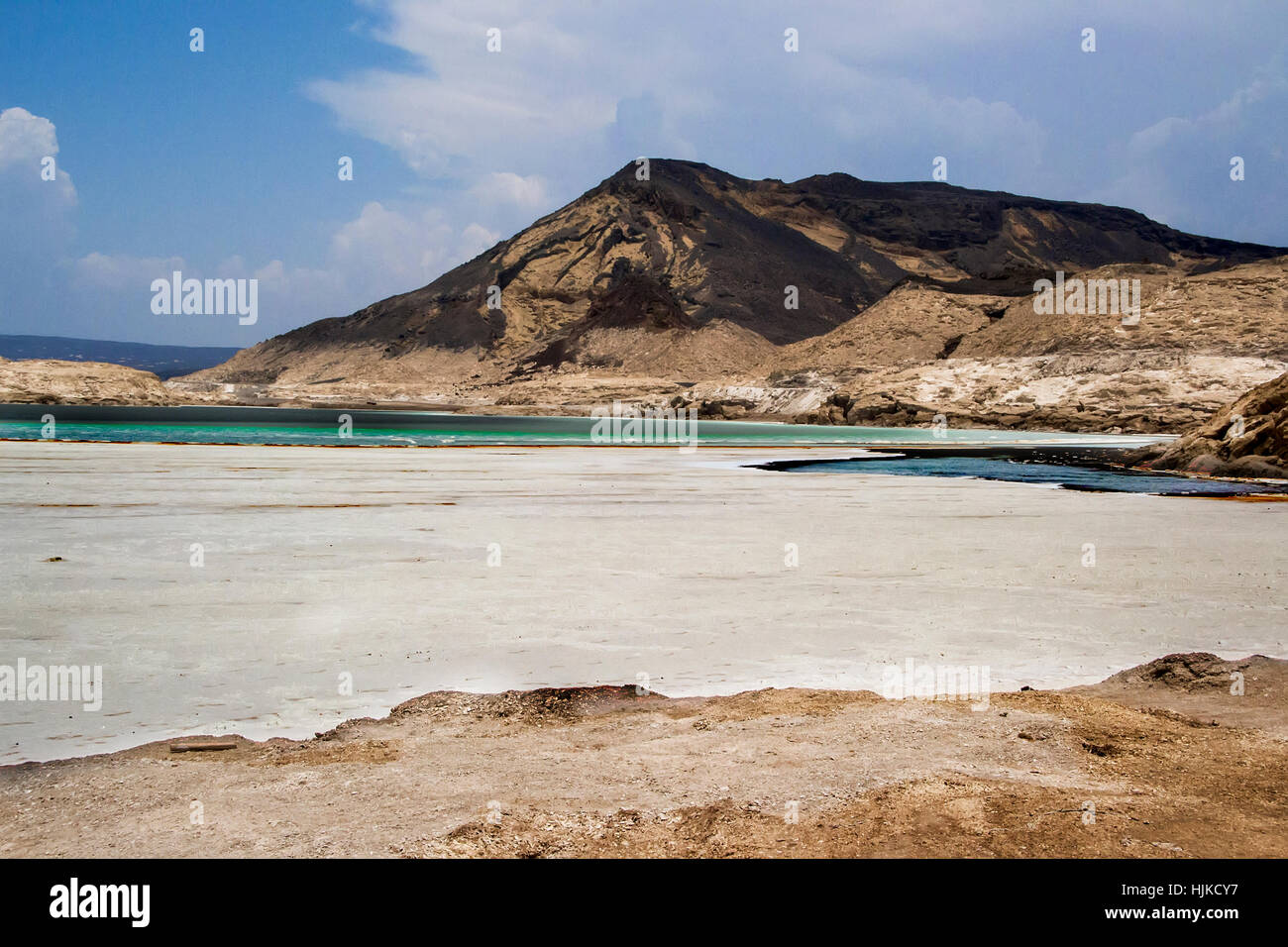 Lac Assal, Djibouti Afrique | lac d'eau salée dans l'Afrique de l'est Djibouti Banque D'Images