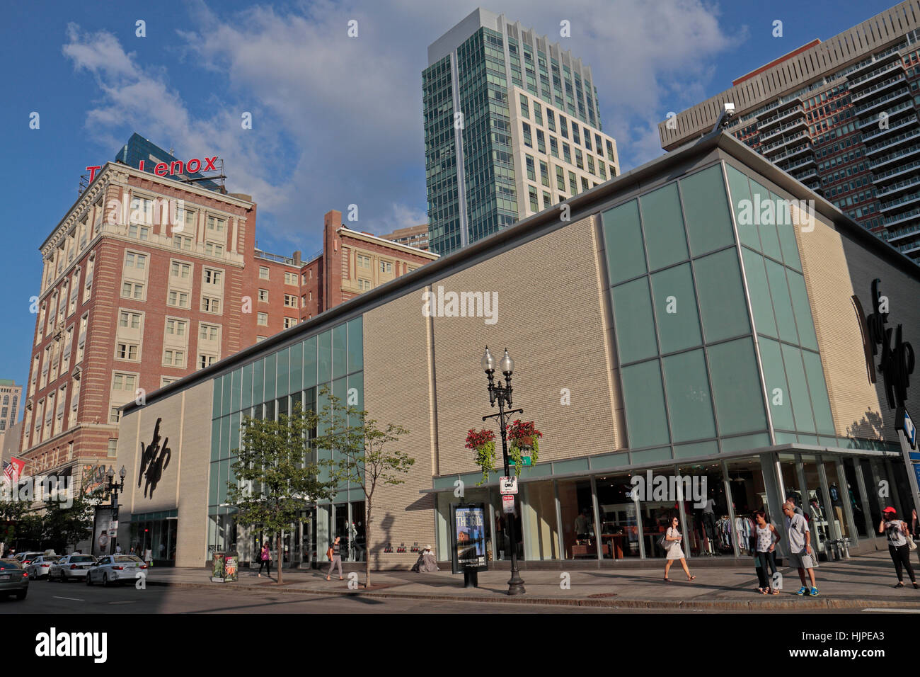 Le grand magasin Lord & Taylor, Prudential Center, Boylston Street, Boston, Massachusetts, United States. Banque D'Images