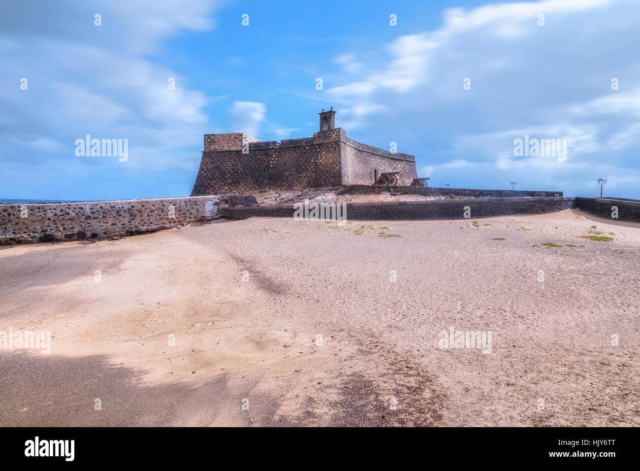 Castillo de San Gabriel, Arrecife, Lanzarote, îles Canaries, Espagne Banque D'Images