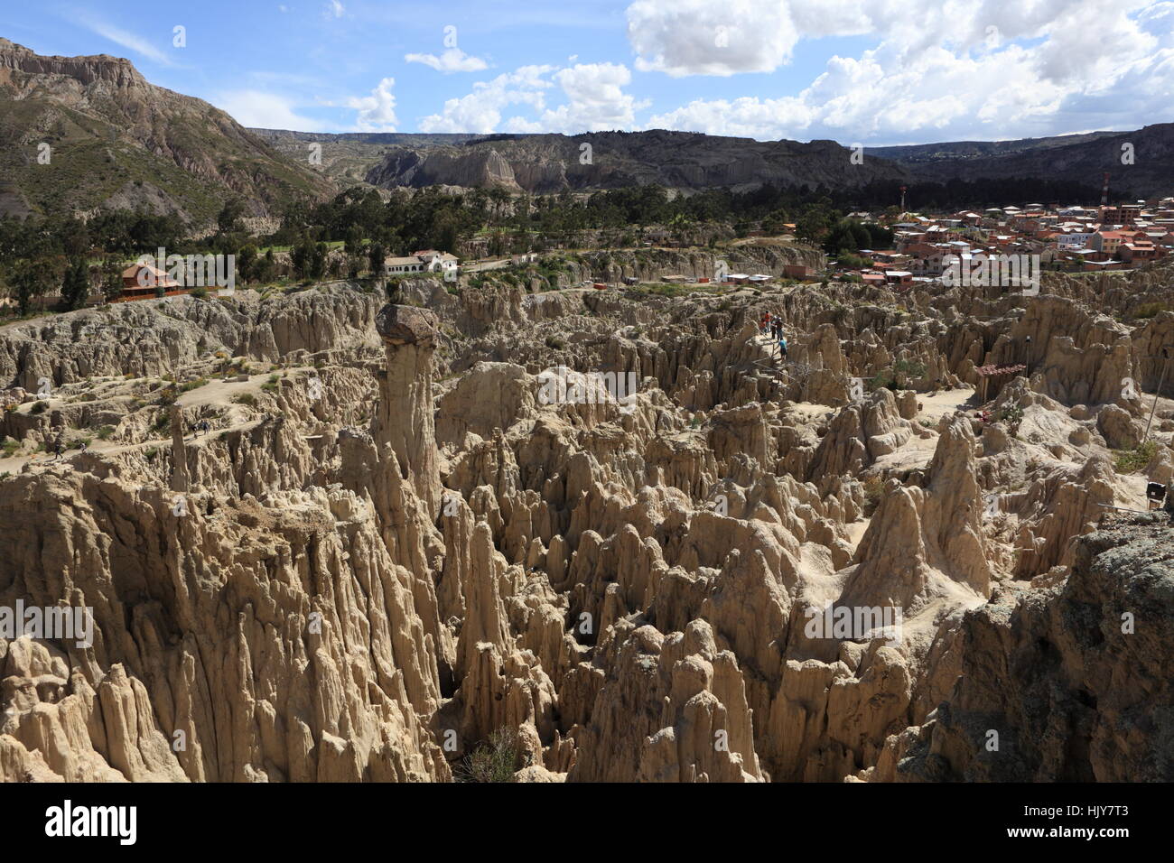 L'érosion, l'Amérique du Sud, Andes, Bolivie, de roche, l'érosion, l'Amérique du Sud, de la géologie, Banque D'Images
