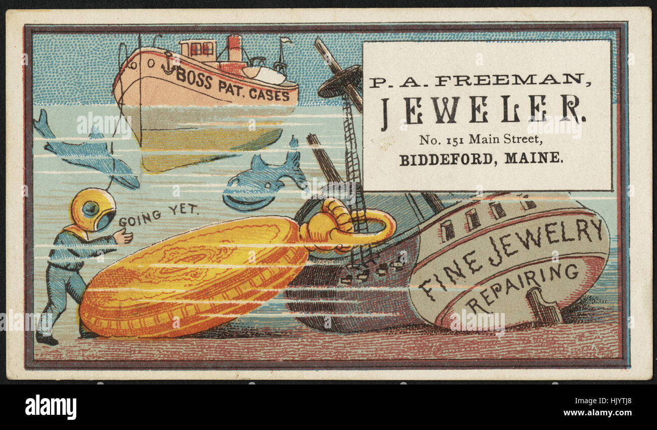 Patron pat. cas, joaillerie, la réparation. Passe encore. Banque D'Images