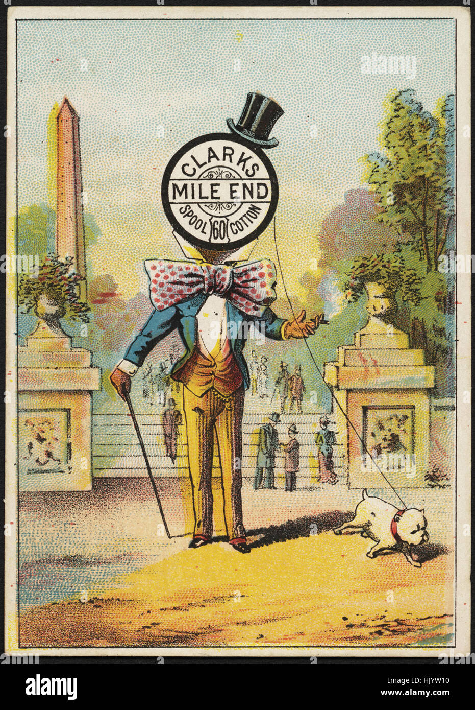 Clarks 60 Mile End Coton tiroir Banque D'Images