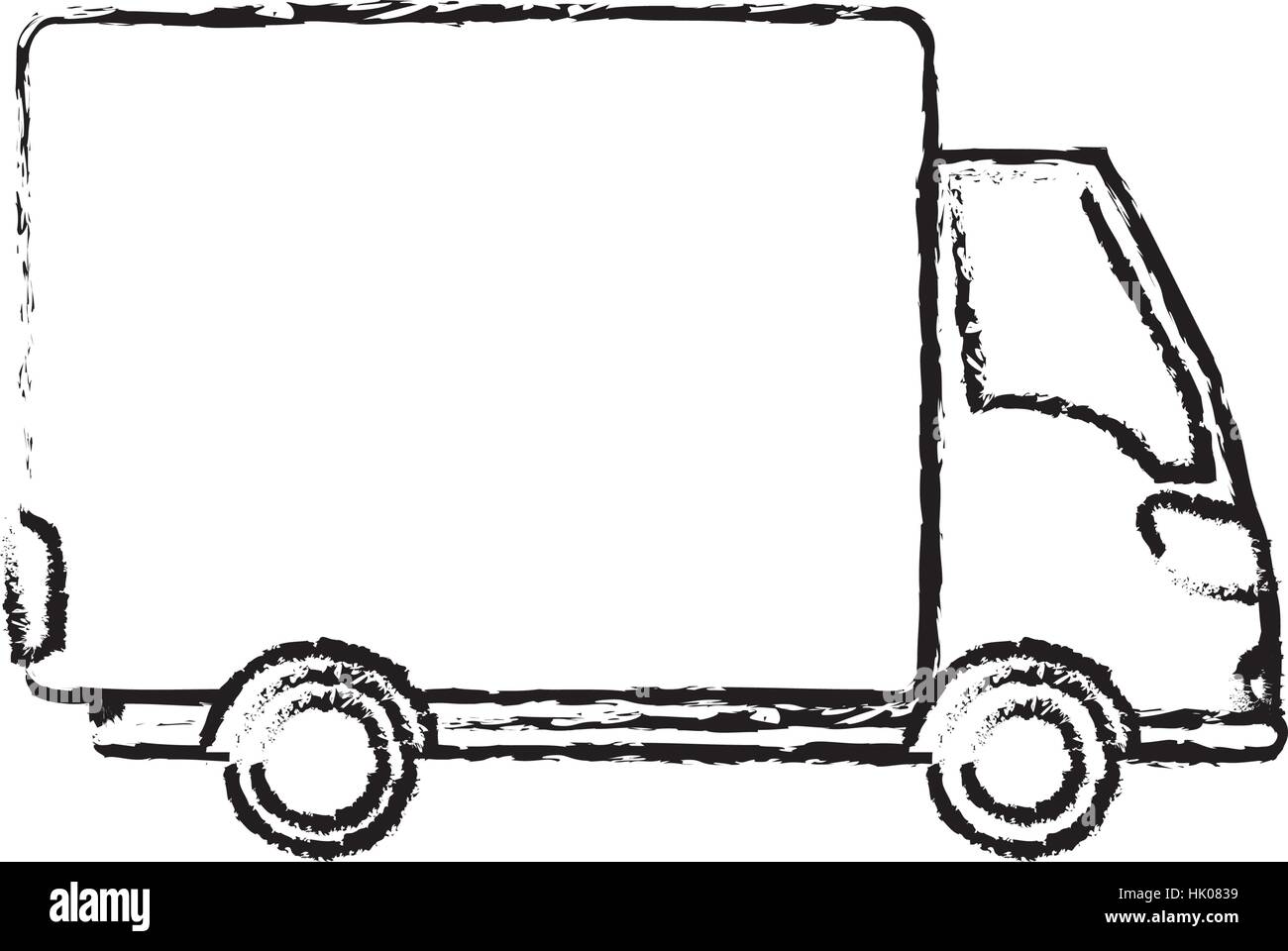 Des camions de livraison de l'icône du véhicule vector illustration graphic design Illustration de Vecteur