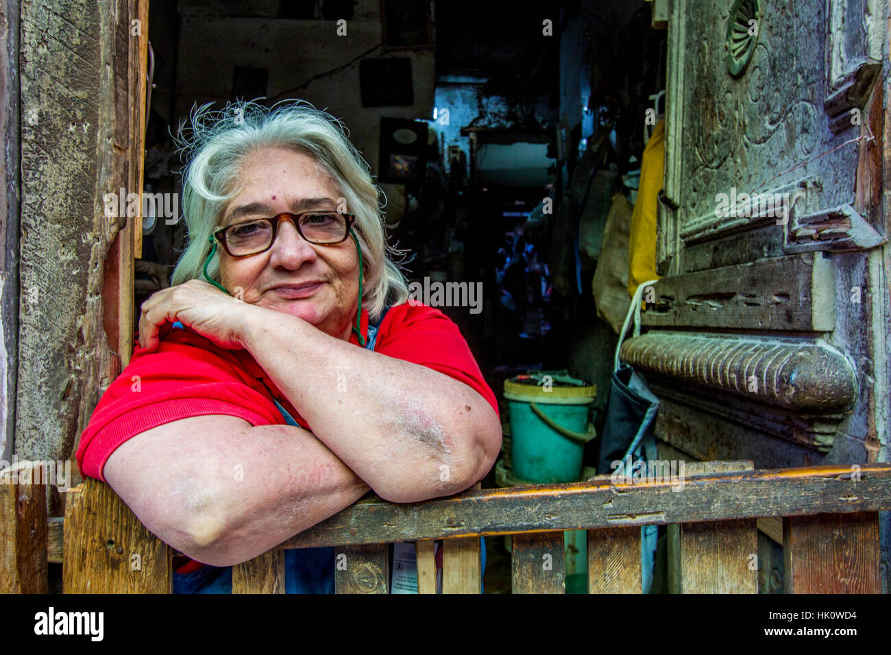 Photographie urbaine à La Havane, Cuba Banque D'Images