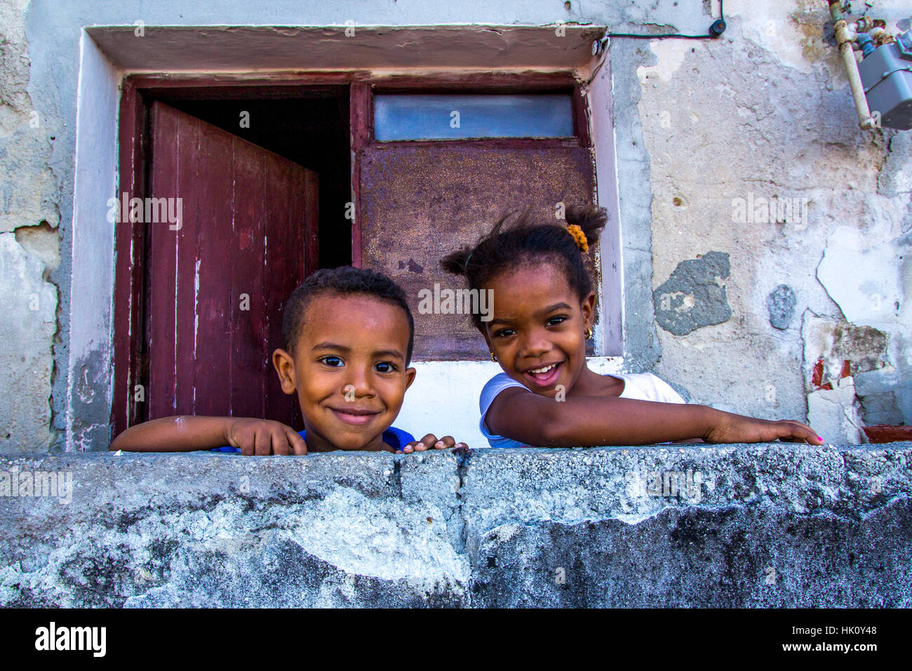 Photographie urbaine à La Havane, Cuba Banque D'Images