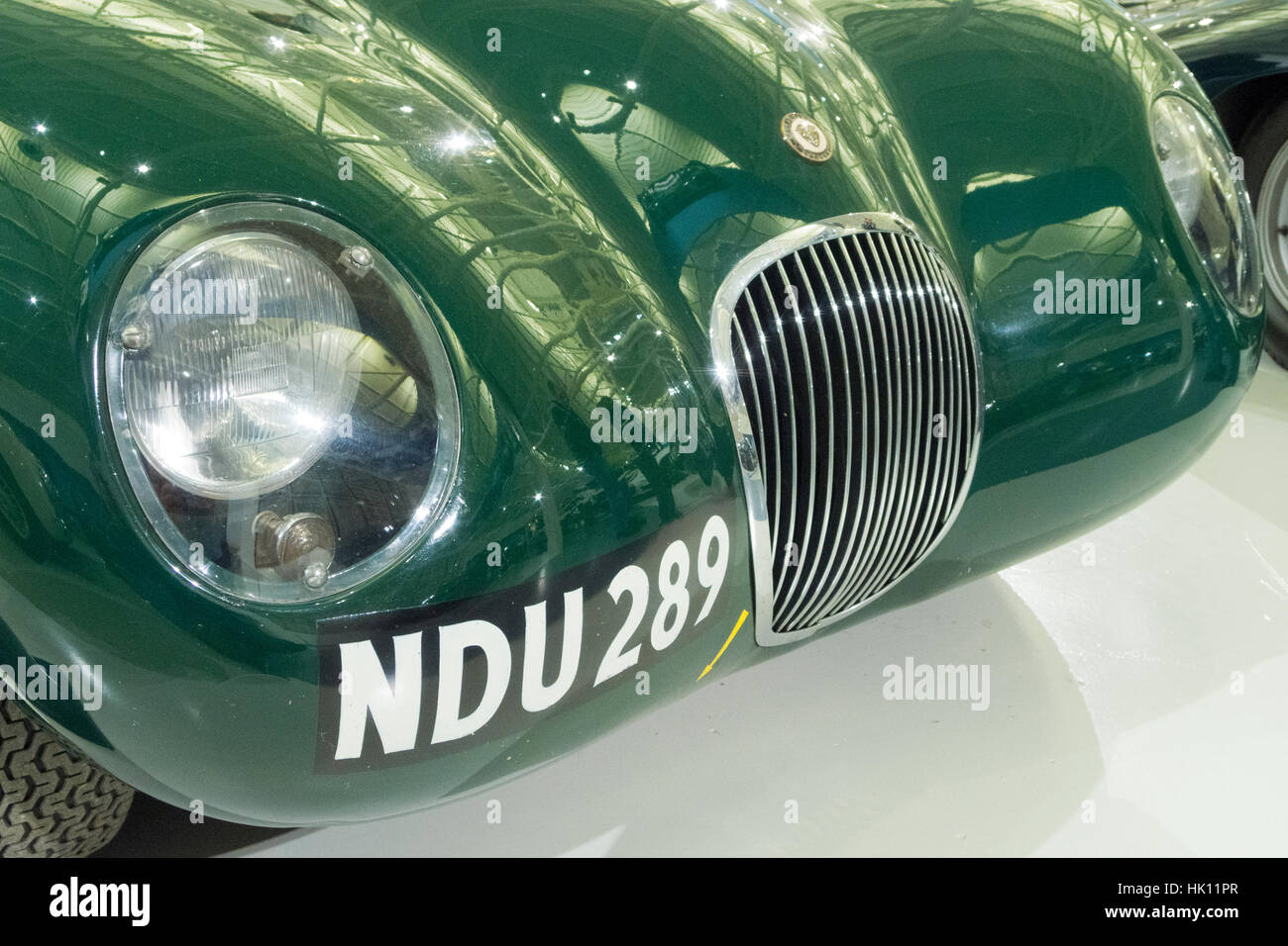 1953 Jaguar C Type Voiture de sport deux places, UK Banque D'Images