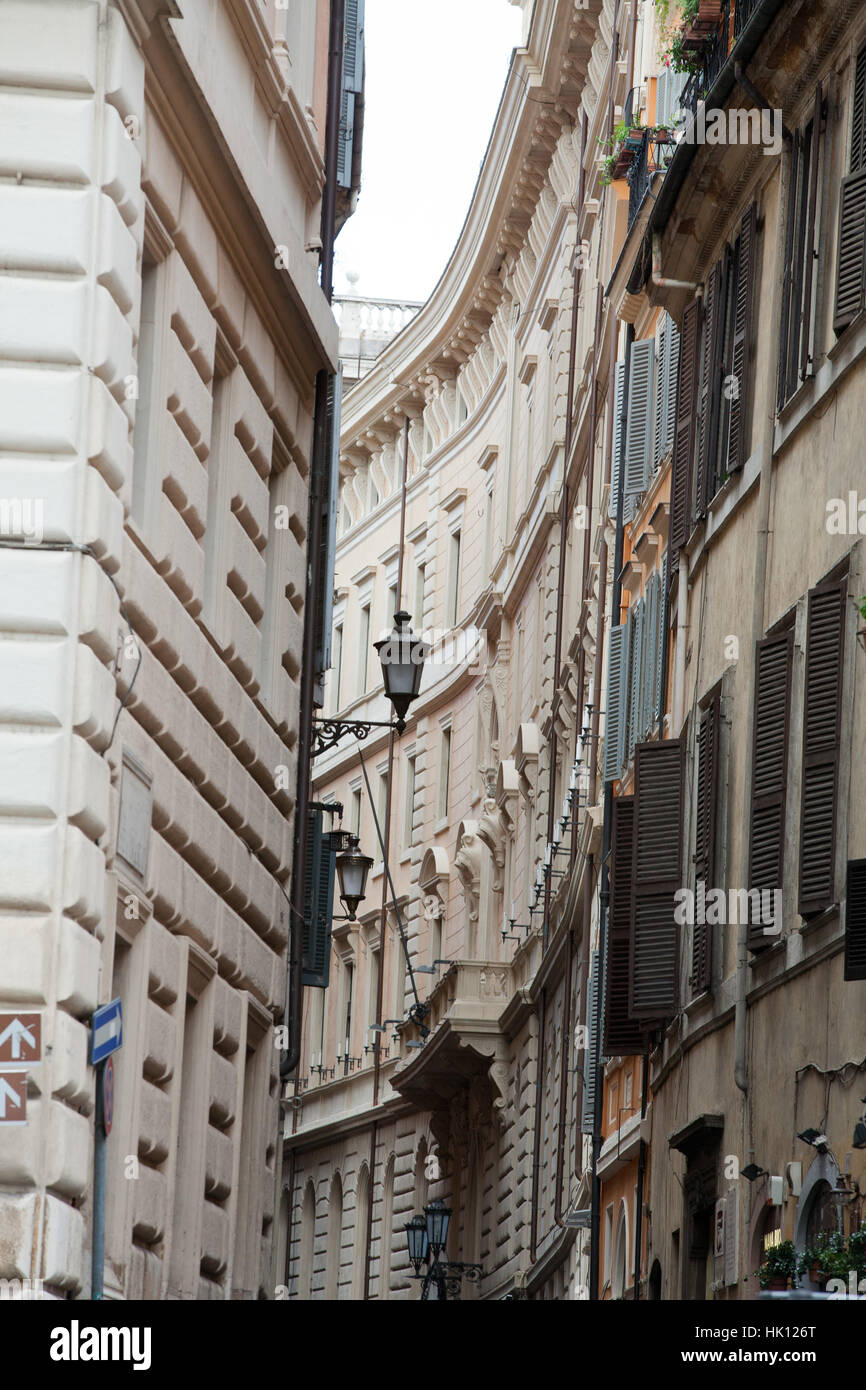 Ville, village, Rome, Roma, le style de la construction, de l'architecture, de l'architecture Banque D'Images