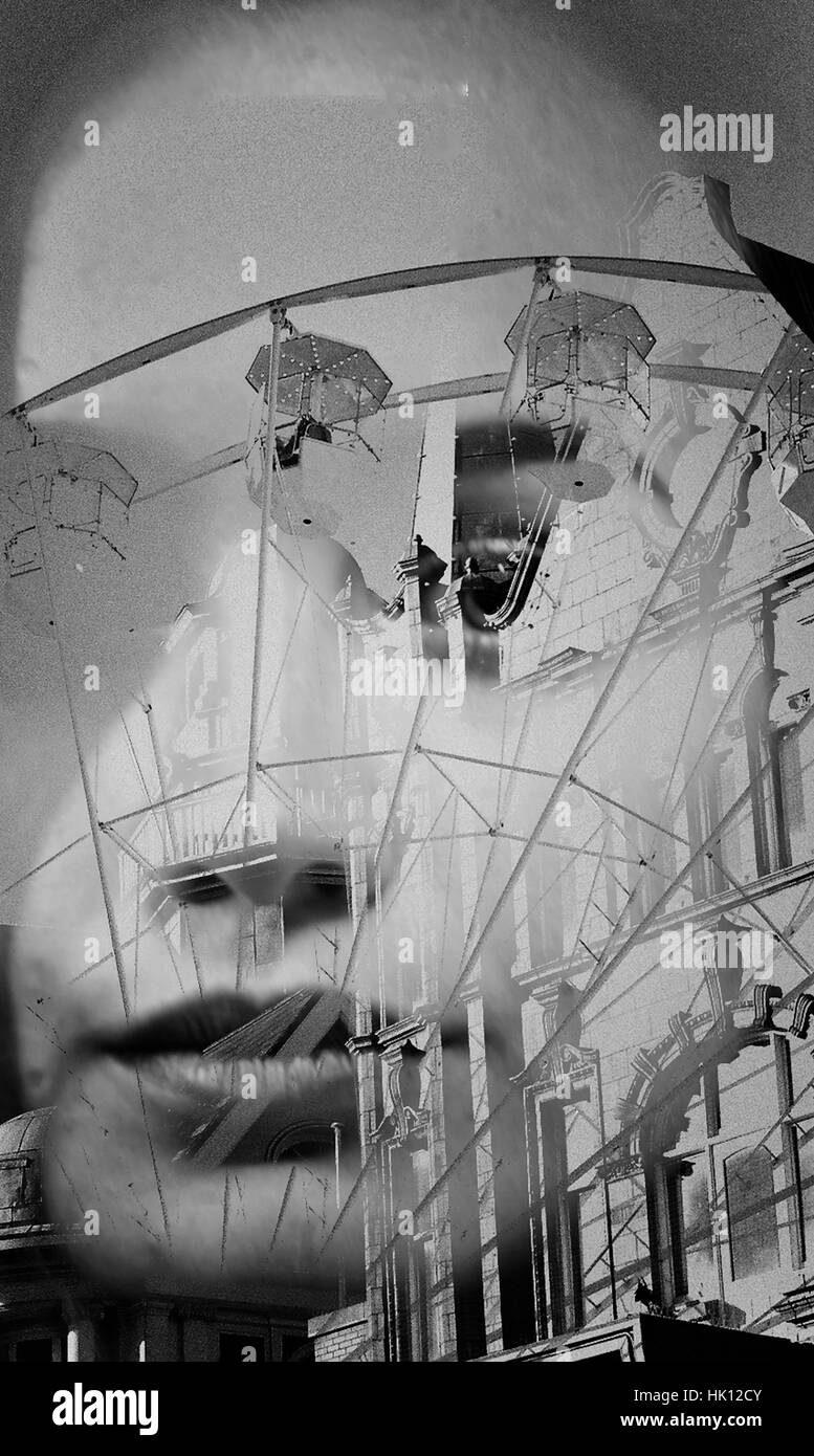 Double Exposure Photography Banque D'Images